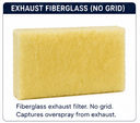 Fiberglass exhaust arrestor
