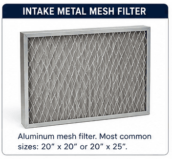 Intake filters